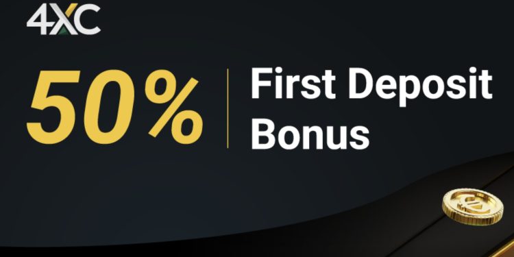 4XC First Time Deposit Bonus