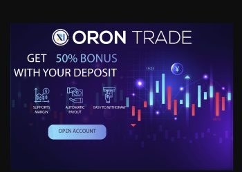 Oron Trade 50% Deposit Bonus
