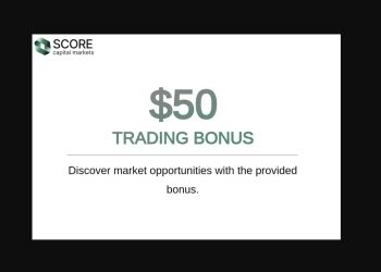 Score CM $50 No Deposit Bonus