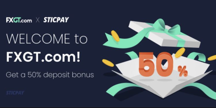 FXGT 50% Deposit Bonus