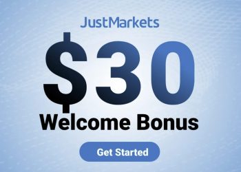 JustMarkets $30 Welcome Bonus