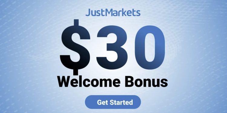 JustMarkets $30 Welcome Bonus