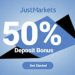 JustMarkets Forex Deposit Bonus