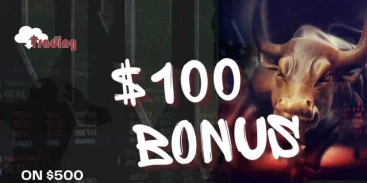 Cloud Trading $100 Deposit Bonus