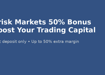 Brisk Markets 50% Deposit Bonus