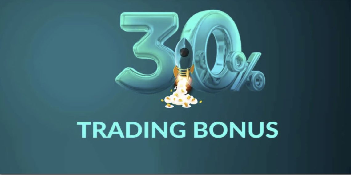 Lirunex 30% Trading Bonus