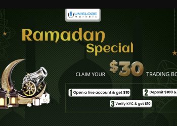 Uniglobe Markets $30 Free Trading Ramadan Bonus