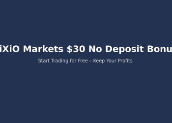 FiXiO Markets $30 No Deposit Bonus