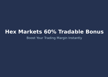 Hex Markets 60% Tradable Bonus