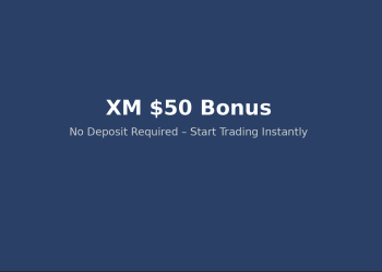 XM $50 No Deposit Bonus