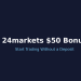 24markets – Get $50 to Start Trading Instantly