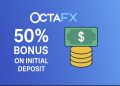 OctaFX 50% Deposit Bonus