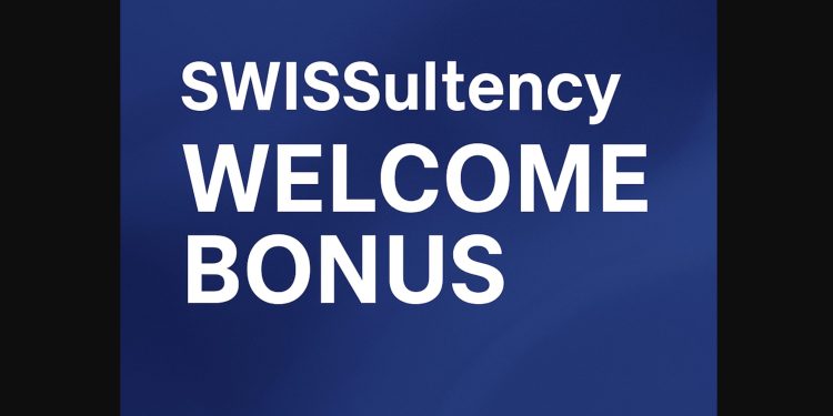 SWISSultency Welcome Bonus