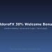 AldoroFX 30% Welcome Bonus