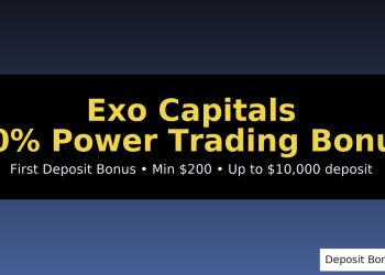 Exo Capitals 70% Power Trading Bonus