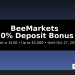 BeeMarkets 10% deposit bonus