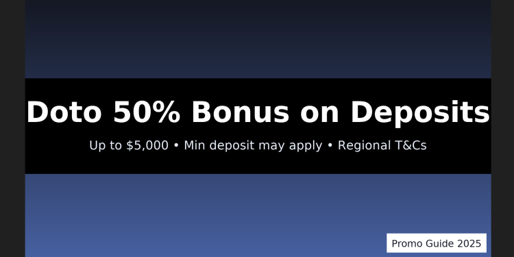 Doto 50% Bonus on Deposits