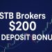 STB Brokers $200 No Deposit Bonus