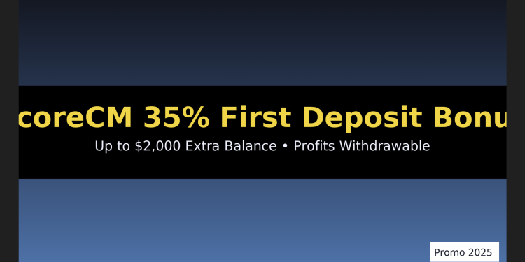 ScoreCM 35% First Deposit Bonus