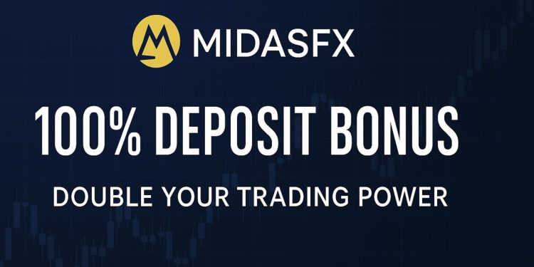 MidasFX 100% Deposit Bonus
