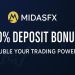 MidasFX 100% Deposit Bonus
