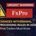 FxPro Changes Withdrawal Processing Rules in 2026