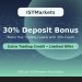 ISTMarkets 30% Deposit Bonus